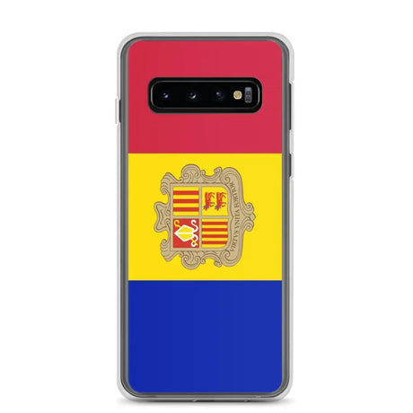 Coque téléphone drapeau d’andorre - pixelforma