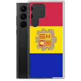 Coque téléphone drapeau d’andorre - pixelforma
