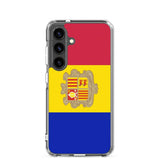 Coque téléphone drapeau d’andorre - pixelforma