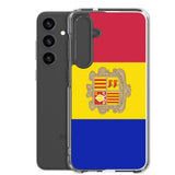Coque téléphone drapeau d’andorre - pixelforma