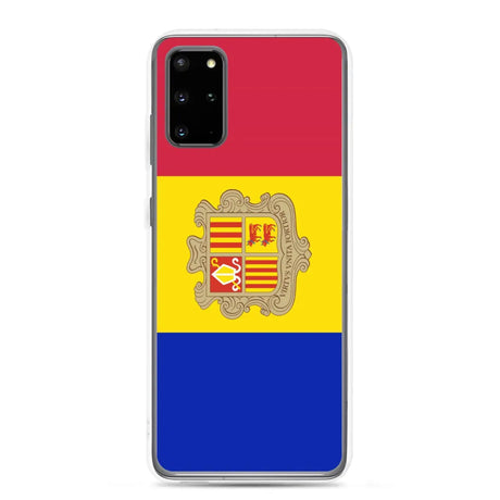 Coque téléphone drapeau d’andorre - pixelforma