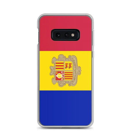 Coque téléphone drapeau d’andorre - pixelforma
