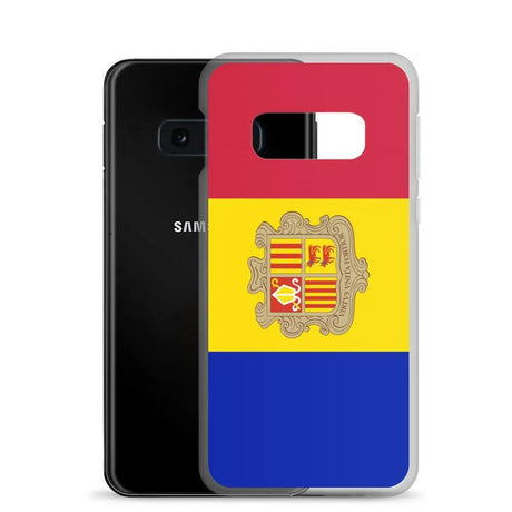 Coque téléphone drapeau d’andorre - pixelforma