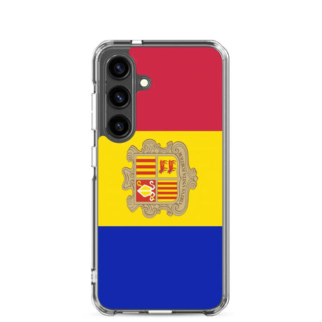 Coque Téléphone Drapeau d'Andorre - Pixelforma 