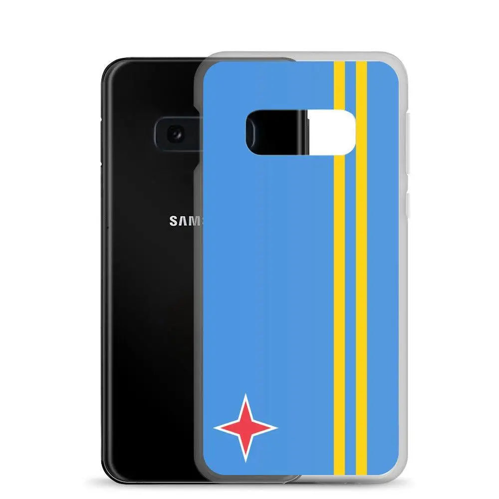 Coque Téléphone Drapeau d'Aruba - Pixelforma 