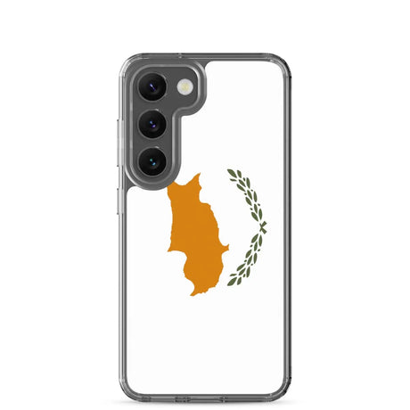 Coque téléphone drapeau de chypre - pixelforma