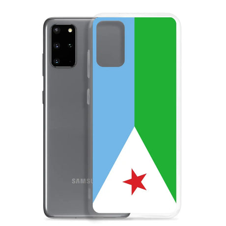 Coque téléphone drapeau de djibouti - pixelforma