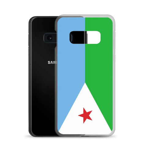 Coque téléphone drapeau de djibouti - pixelforma
