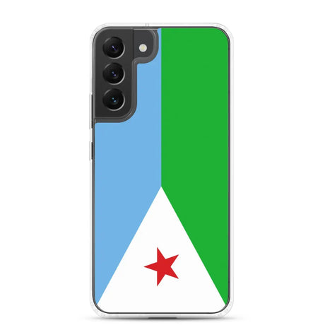 Coque téléphone drapeau de djibouti - pixelforma