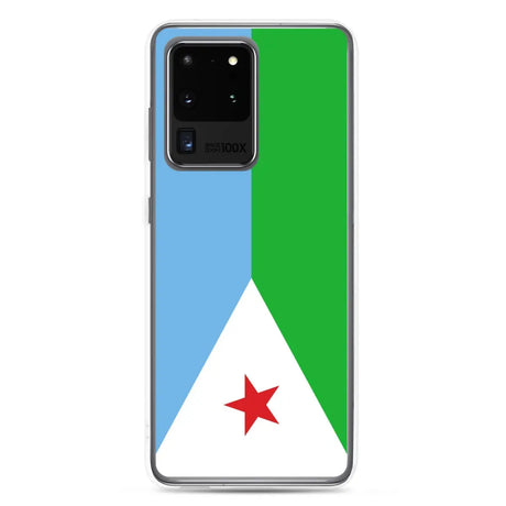 Coque téléphone drapeau de djibouti - pixelforma