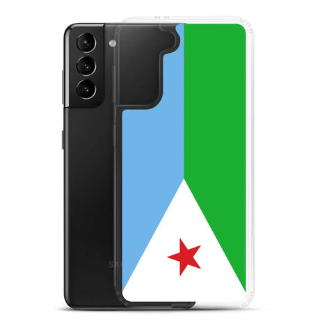 Coque téléphone drapeau de djibouti - pixelforma