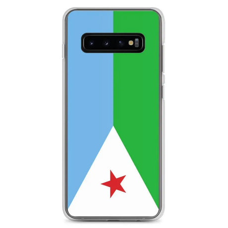 Coque téléphone drapeau de djibouti - pixelforma