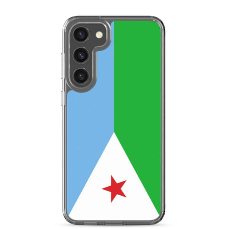 Coque téléphone drapeau de djibouti - pixelforma