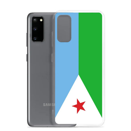 Coque téléphone drapeau de djibouti - pixelforma
