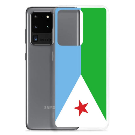 Coque téléphone drapeau de djibouti - pixelforma