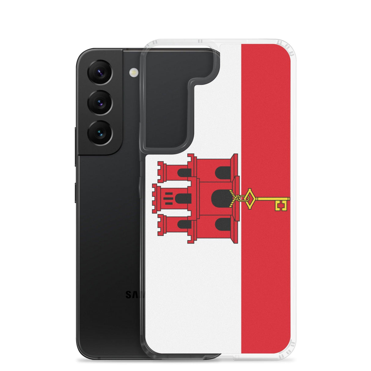 Coque Téléphone Drapeau de Gibraltar - Pixelforma