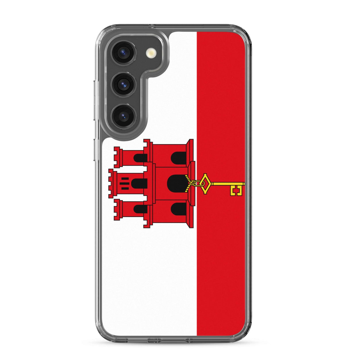 Coque Téléphone Drapeau de Gibraltar - Pixelforma