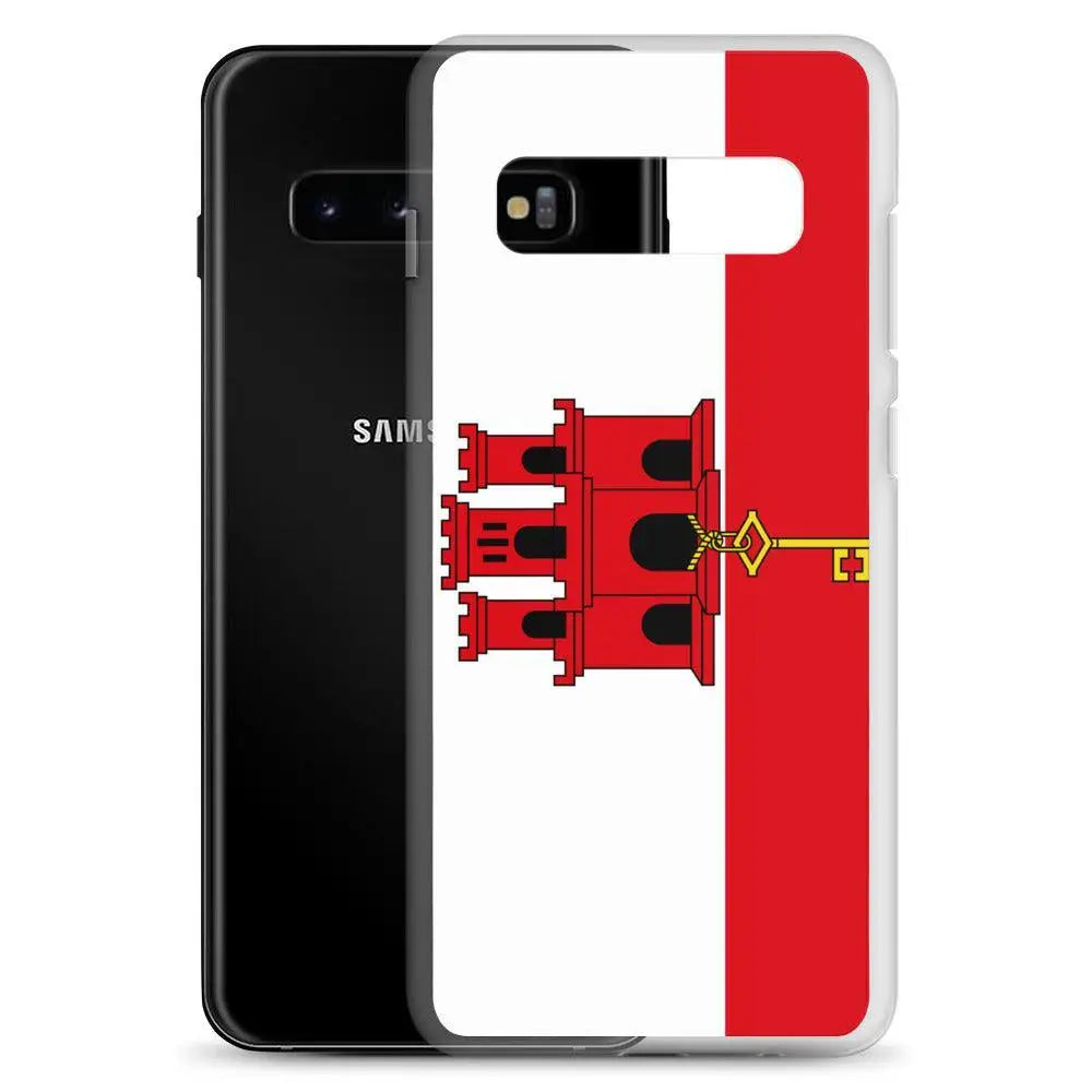 Coque Téléphone Drapeau de Gibraltar - Pixelforma 