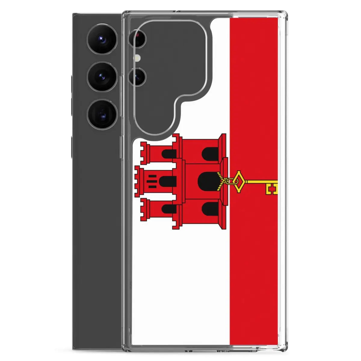 Coque Téléphone Drapeau de Gibraltar - Pixelforma 