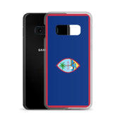 Coque téléphone drapeau de guam - pixelforma
