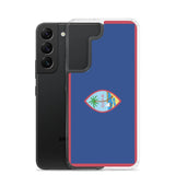 Coque téléphone drapeau de guam - pixelforma