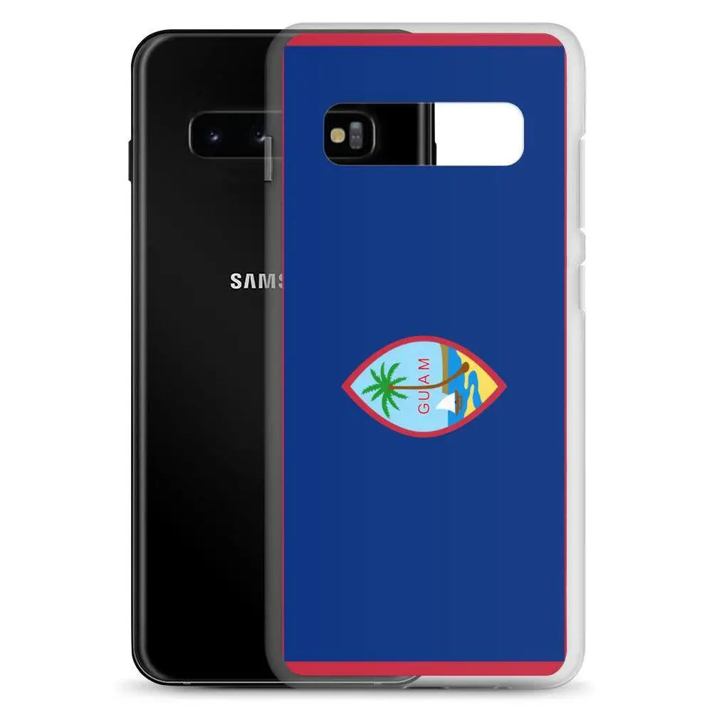 Coque téléphone drapeau de guam - pixelforma