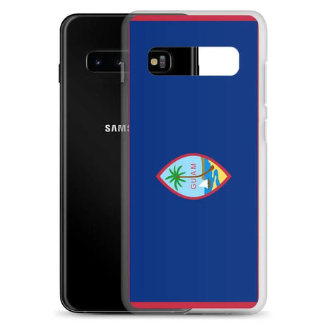 Coque téléphone drapeau de guam - pixelforma