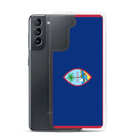 Coque téléphone drapeau de guam - pixelforma