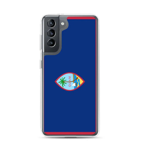 Coque téléphone drapeau de guam - pixelforma