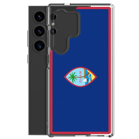 Coque téléphone drapeau de guam - pixelforma