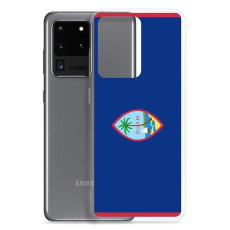 Coque téléphone drapeau de guam - pixelforma