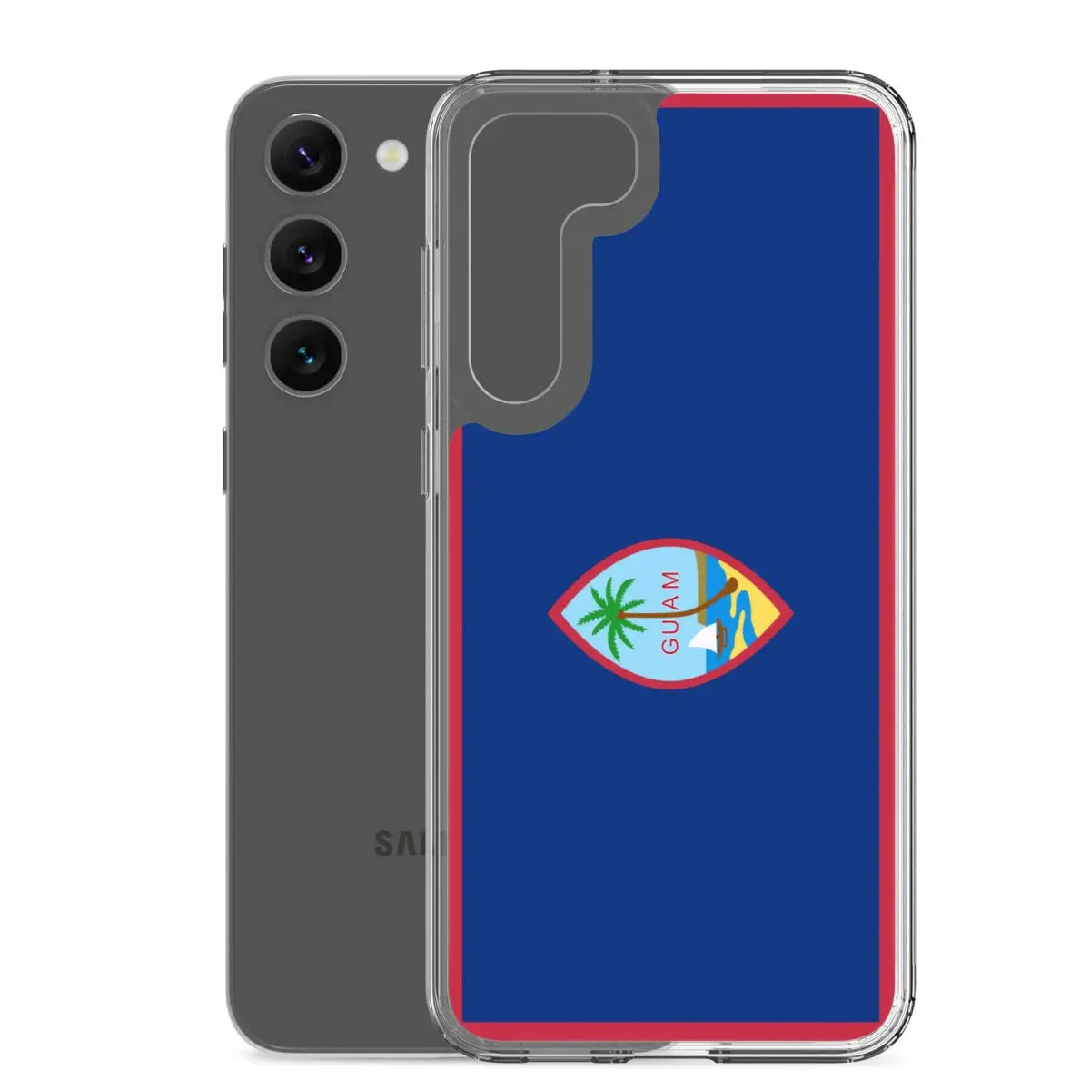 Coque téléphone drapeau de guam - pixelforma