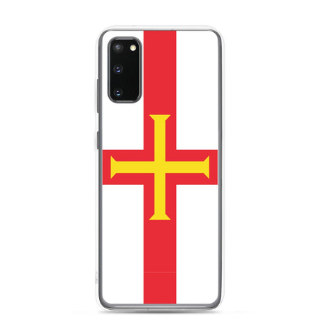 Coque Téléphone Drapeau de Guernesey - Pixelforma