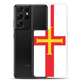 Coque Téléphone Drapeau de Guernesey - Pixelforma