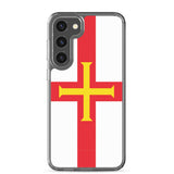 Coque Téléphone Drapeau de Guernesey - Pixelforma