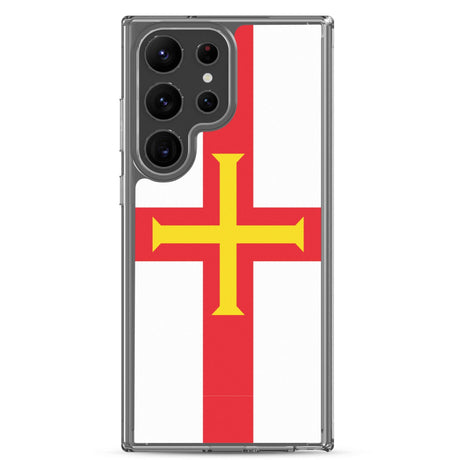 Coque Téléphone Drapeau de Guernesey - Pixelforma