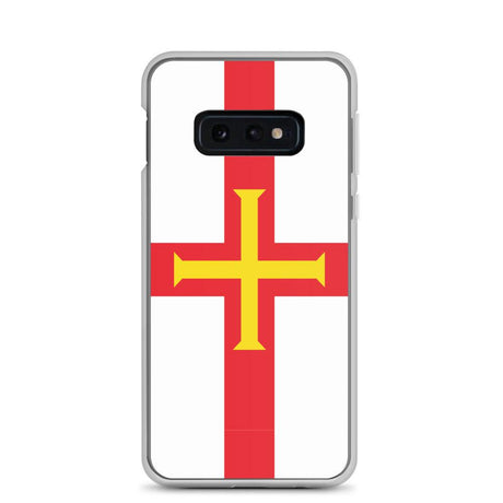 Coque Téléphone Drapeau de Guernesey - Pixelforma