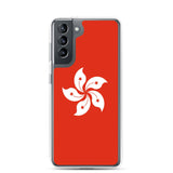 Coque Téléphone Drapeau de Hong Kong - Pixelforma