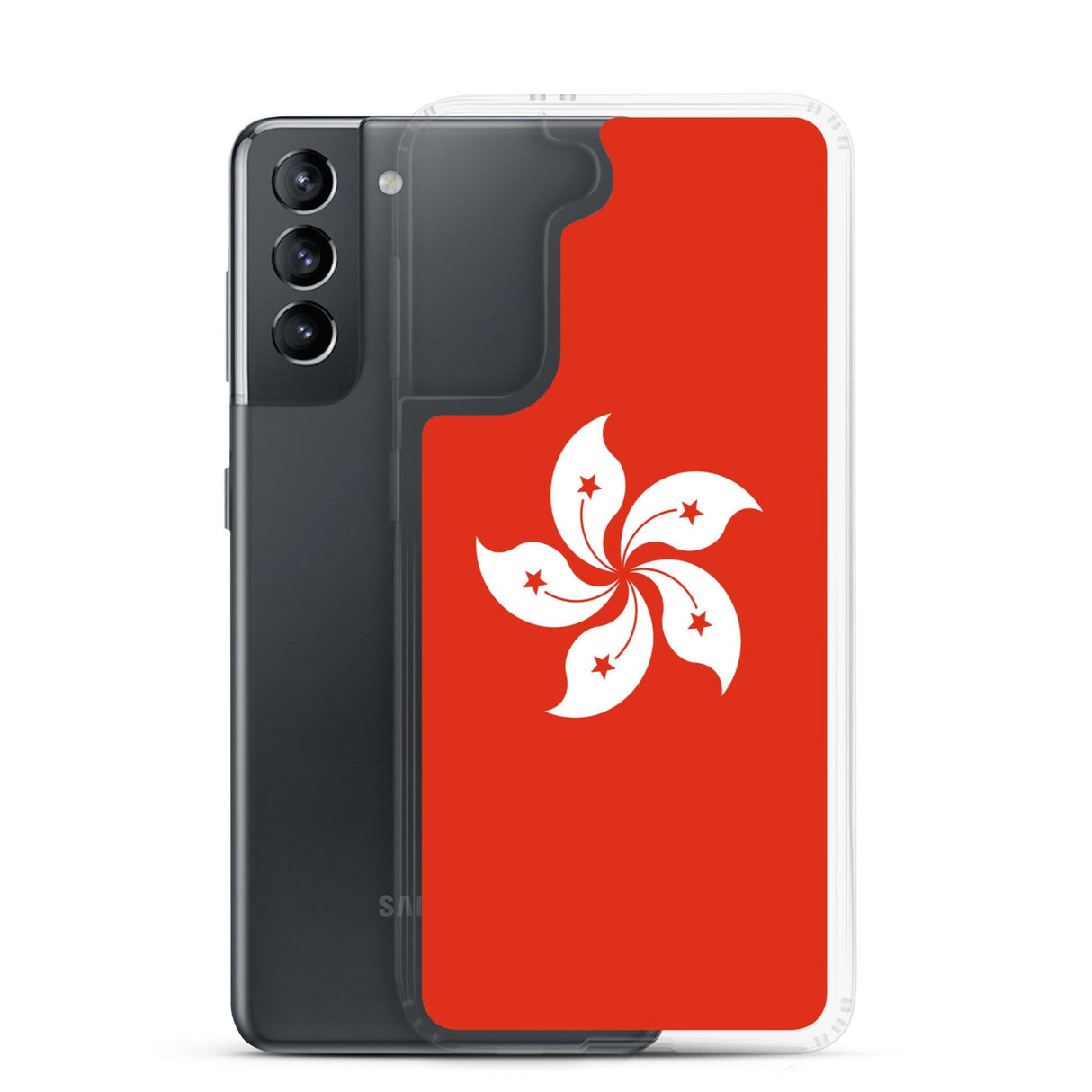 Coque Téléphone Drapeau de Hong Kong - Pixelforma