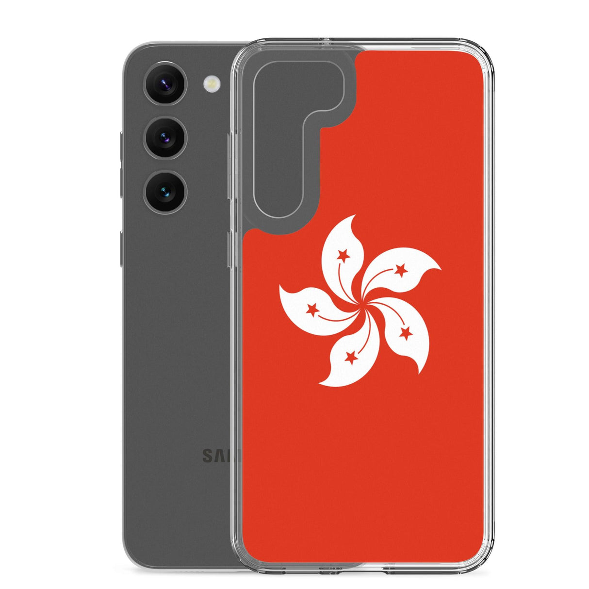 Coque Téléphone Drapeau de Hong Kong - Pixelforma