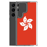 Coque Téléphone Drapeau de Hong Kong - Pixelforma