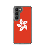 Coque Téléphone Drapeau de Hong Kong - Pixelforma