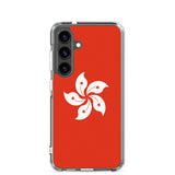 Coque Téléphone Drapeau de Hong Kong - Pixelforma