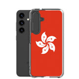 Coque Téléphone Drapeau de Hong Kong - Pixelforma