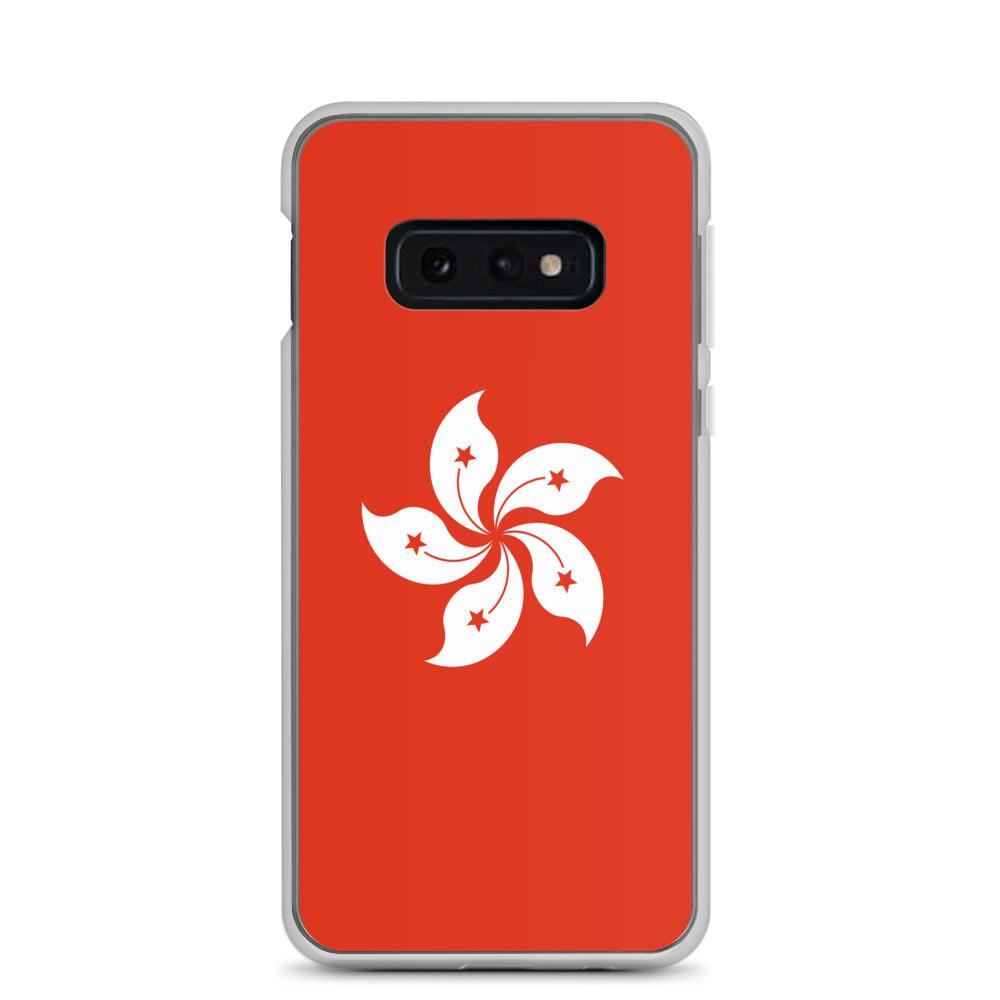 Coque Téléphone Drapeau de Hong Kong - Pixelforma