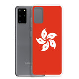 Coque Téléphone Drapeau de Hong Kong - Pixelforma