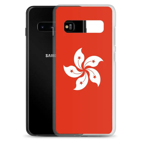 Coque Téléphone Drapeau de Hong Kong - Pixelforma 