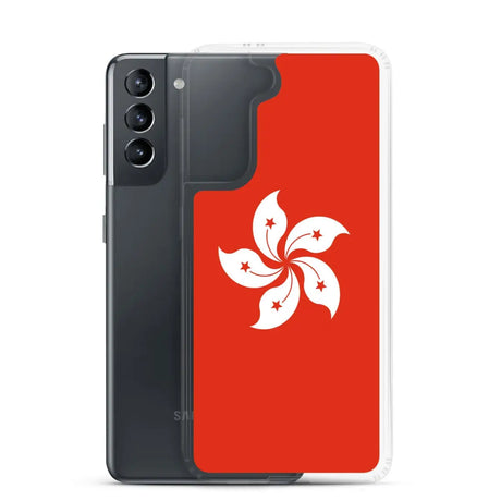 Coque Téléphone Drapeau de Hong Kong - Pixelforma 