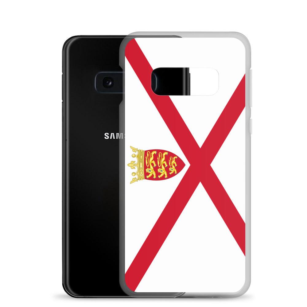 Coque Téléphone Drapeau de Jersey - Pixelforma