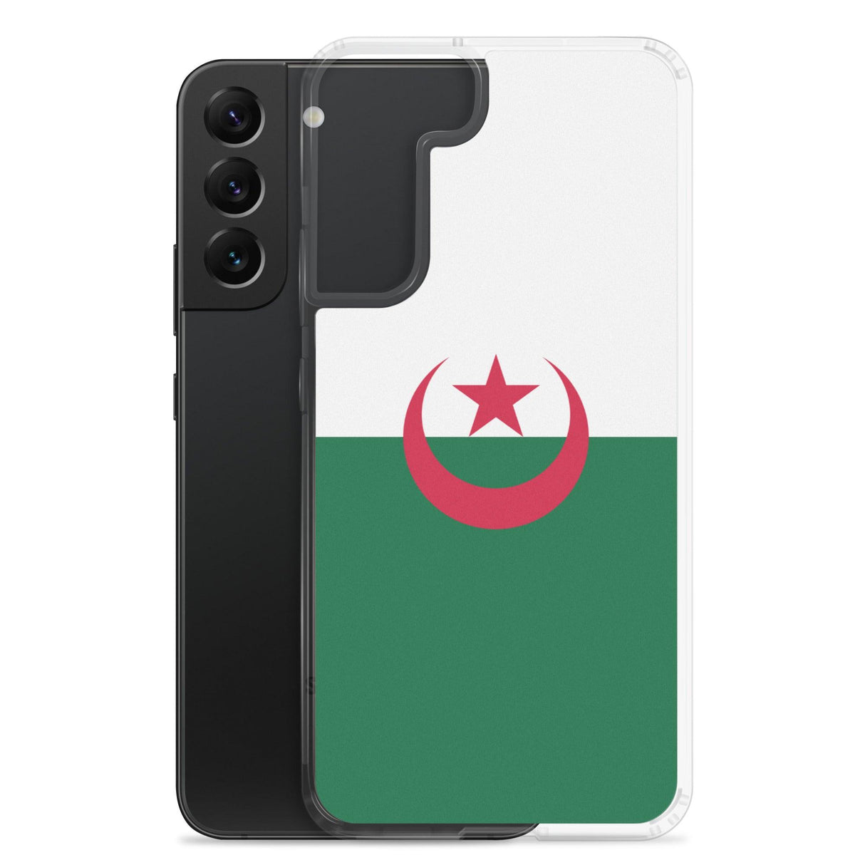 Coque Téléphone Drapeau de l'Algérie - Pixelforma